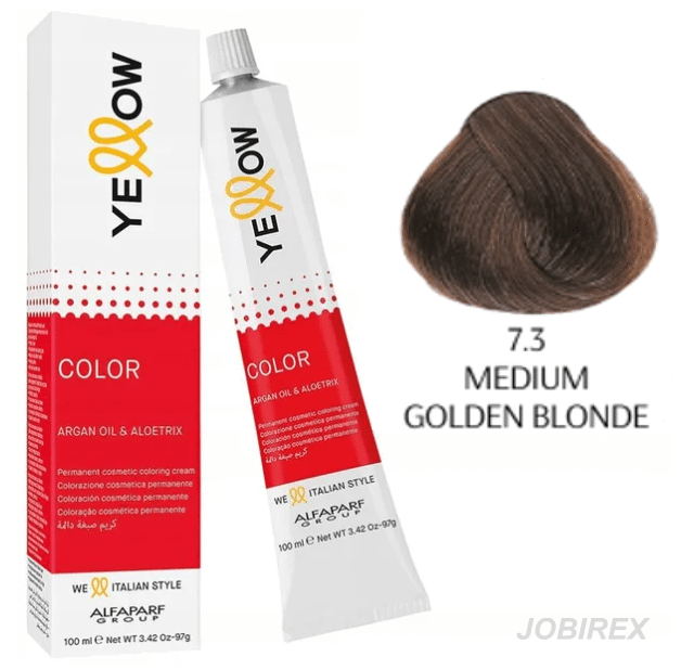 Alfaparf Yellow Farba Do Włosów Argan Aloetrix 7,3 100ml