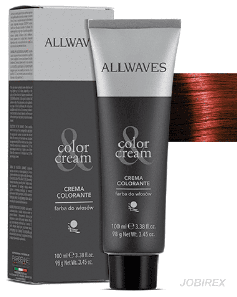 Allwaves Color Cream Farba Do Włosów F444 100ml