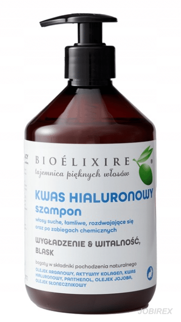Bioelixire Szampon z Kwasem Hialuronowy 500ml