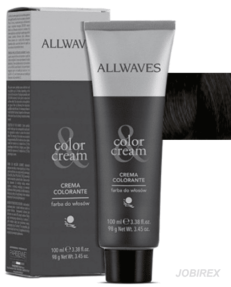 Allwaves Color Cream Farba Do Włosów 5,00 100ml