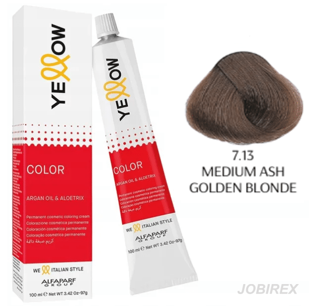 Alfaparf Yellow Farba Do Włosów Argan Aloetrix 7,13 100ml