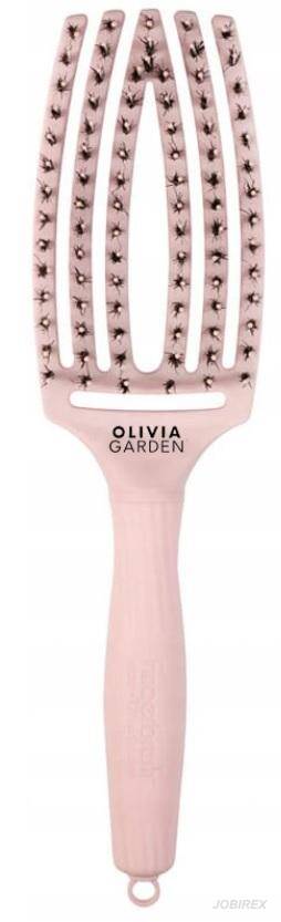 Olivia Garden Szczotka do Włosów Finger Brush Medium Pastel Pink