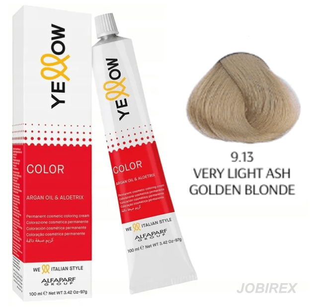 Alfaparf Yellow Farba Do Włosów Argan Aloetrix 9,13 100ml