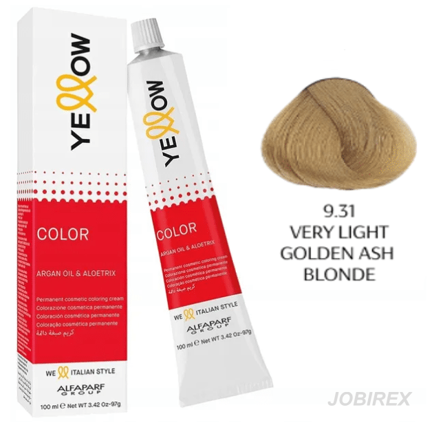 Alfaparf Yellow Farba Do Włosów Argan Aloetrix 9,31 100ml