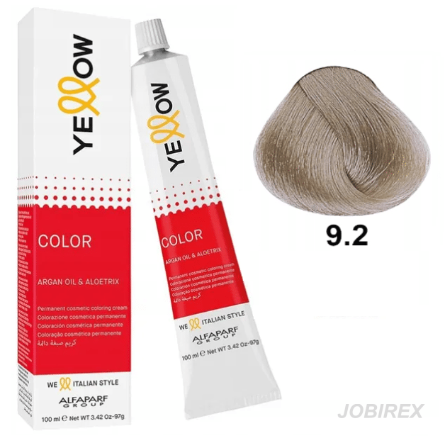 Alfaparf Yellow Farba Do Włosów Argan Aloetrix 9,2 100ml