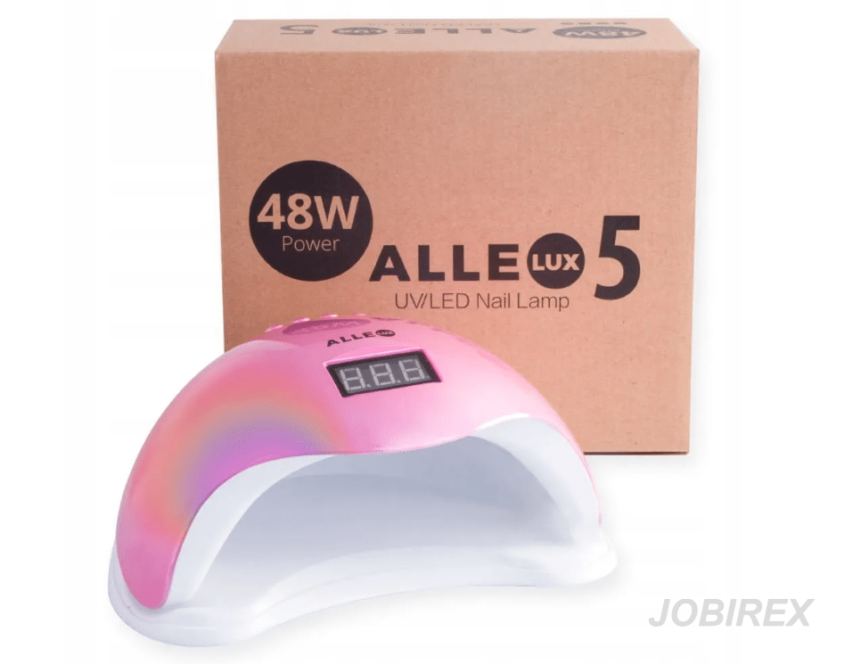AlleLux 5 Lampa Rainbow Pink UV/LED 48W