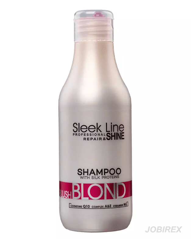 Stapiz Sleek Line Szampon Jedwab Blush Blond 300ml (Zdjęcie 1)