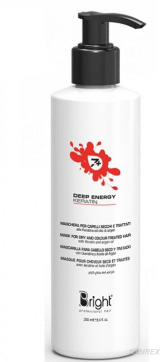 Melcap Bright Deep Energy Keratynowa Maska Do Włosów Zniszczonych 500ml