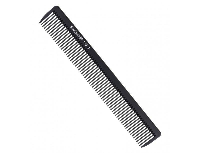 Grzebień CK213 BlacKomb Karbonowy 18 x 2,8cm do rozczesywania włosów.