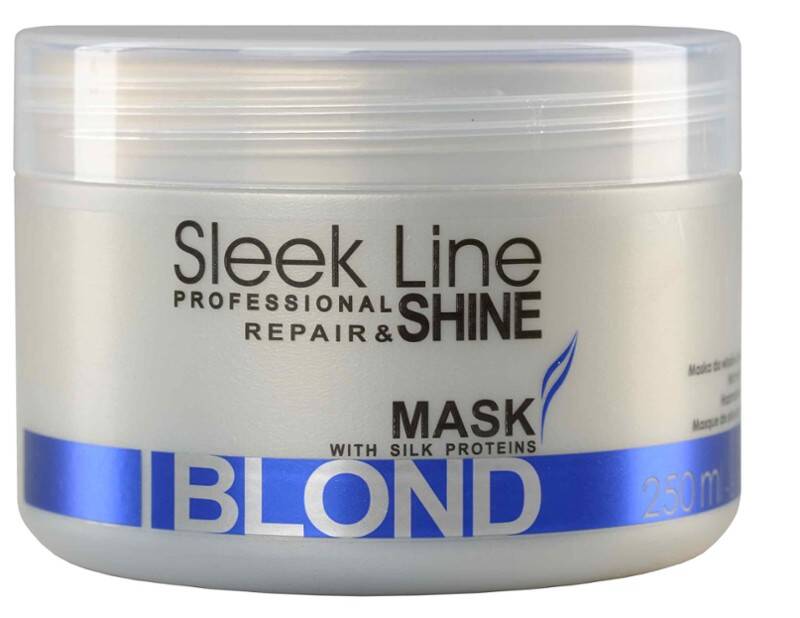 STAPIZ Maska do blondów nadająca platynowy odcień 250ml Sleek Line Blond (Zdjęcie 1)