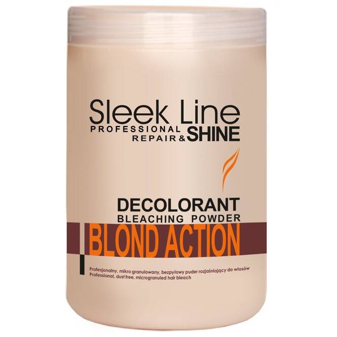 STAPIZ Rozjaśniacz do włosów 500g Sleek Line Blondaction (Zdjęcie 1)