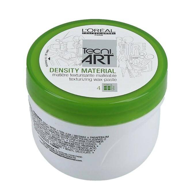 Loreal Play Ball 100ml Density Material zielony, wosk-guma z matowym wykończeniem.