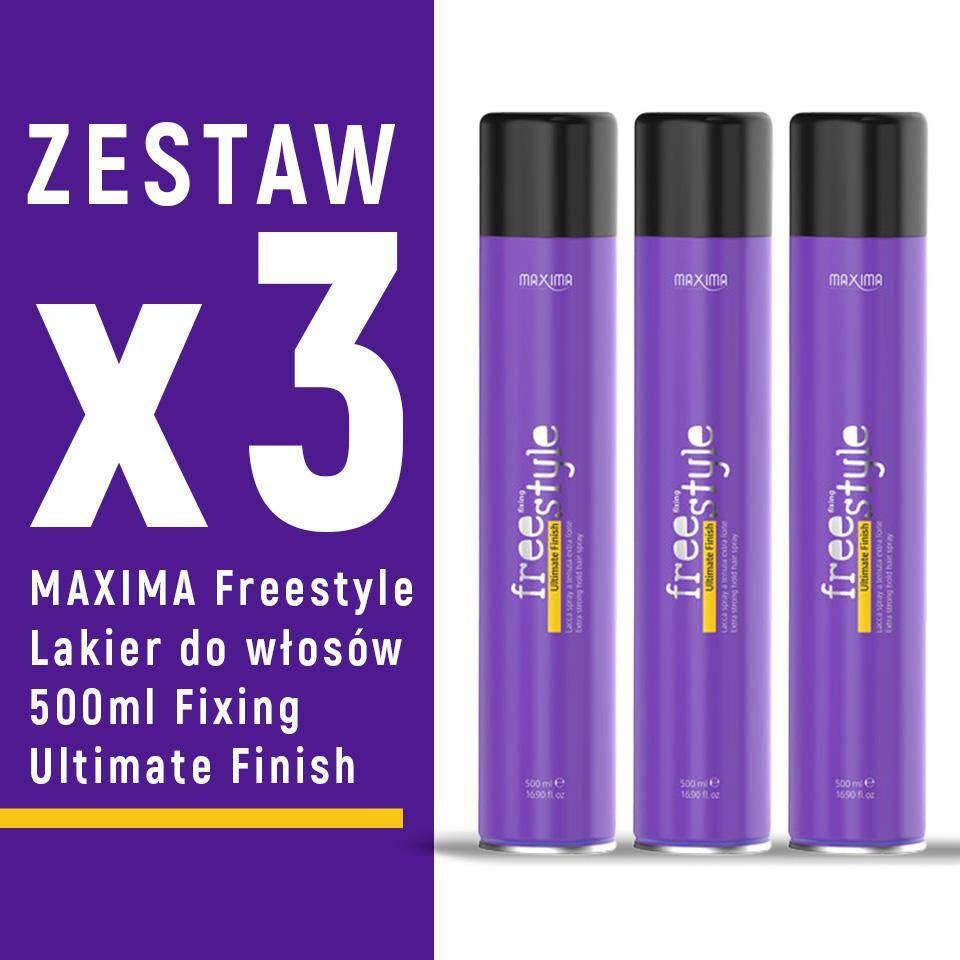 Lakier MAXIMA FSN 500ml Ultimate Finish x 3szt ZESTAW  PROMOCJA