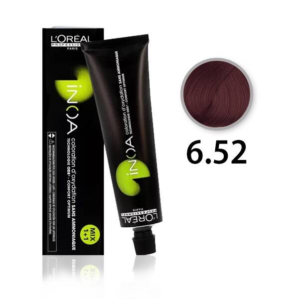 Farba Loreal INOA 6,52