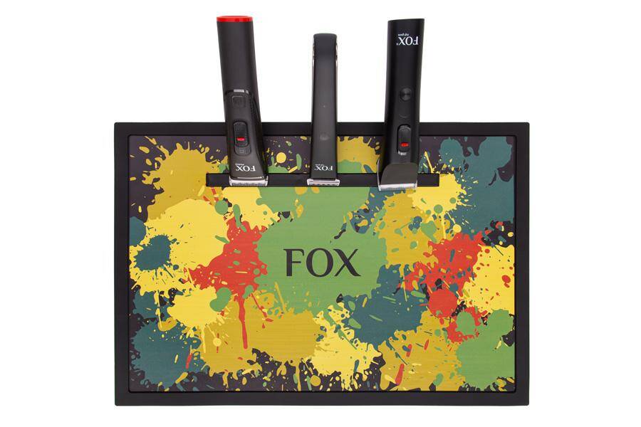 Mata FOX magnetyczna Barberska antypoślizgowa, wodoodporna, odporna na temp. do 180 st 48 x 33 1cm kod 1509619