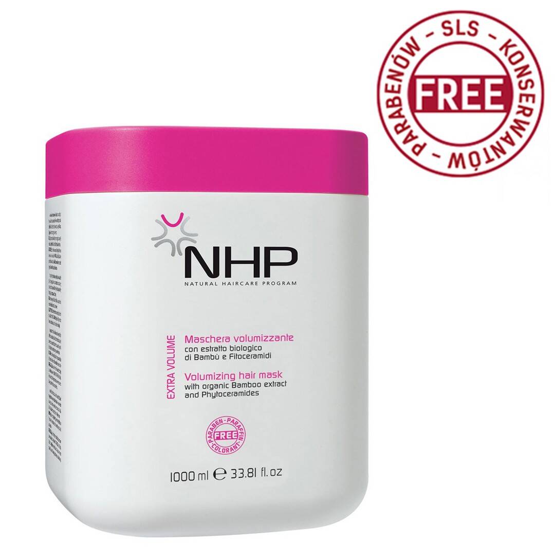 NHP Maska zwiększająca objętość włosów 1000ml Extra Volume