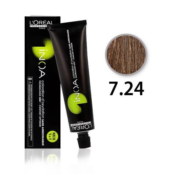 Farba Loreal INOA 7,24