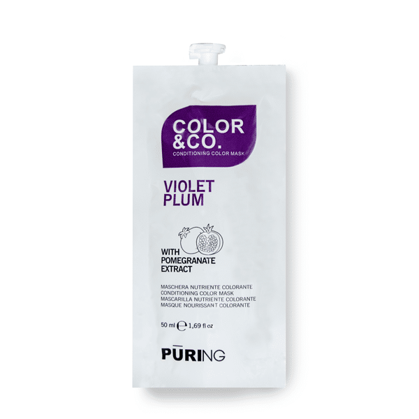 COLOR&CO Maska koloryzująca do włosów 50ml Violet Plum