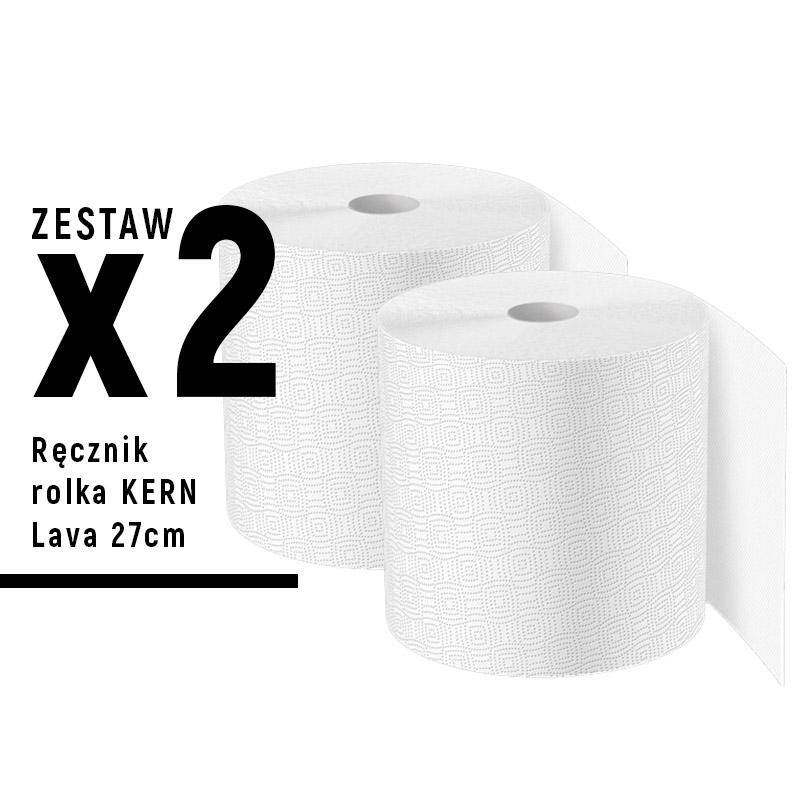 Ręcznik rolka KERN Lava 27cm / 200m / 666  x 2szt  ZESTAW  wysoka gramatura