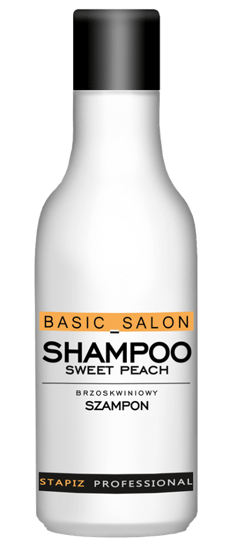 STAPIZ Basic Salon, Szampon Brzoskwiniowy, 1000ml