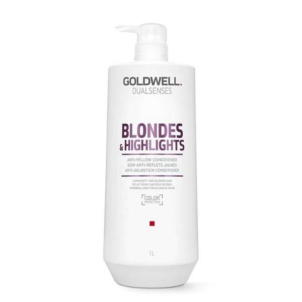 GOLDWELL Odżywka do włosów blond i rozjaśnianych 1000 ml Dualsenses Blondes & Higlights (Zdjęcie 1)
