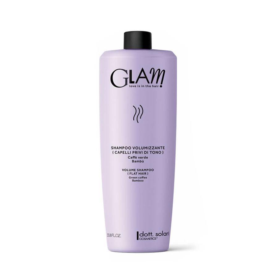 GLAM szampon 1L Volume Flat Hair Green coffee Bamboo Dott. Solari