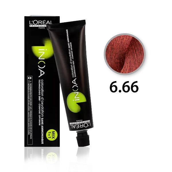 Farba Loreal INOA 6,66