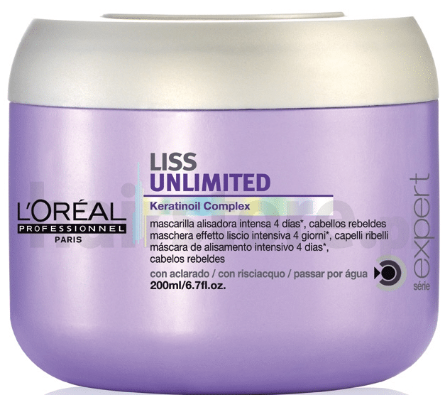 LOREAL Liss Unlimited, Maska, 200ml (Zdjęcie 1)