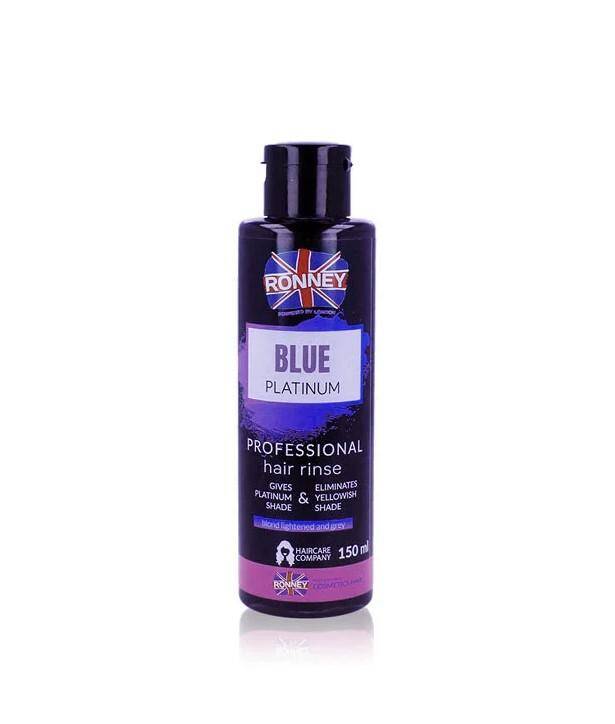 Płukanka RONNEY 150ml Professional BLUE PLATINUM HAIR RINSE niebieska