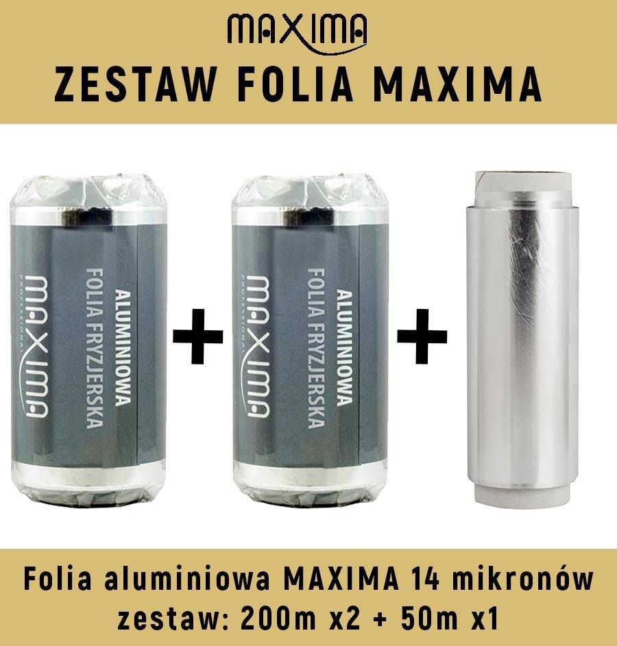 Folia MAXIMA 200 + 200 + 50m zestaw