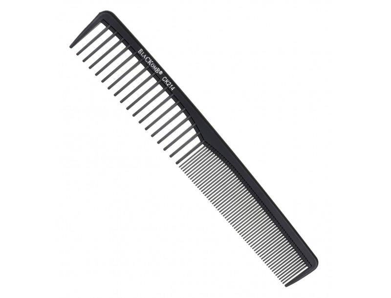 Grzebień CK214 BlacKomb Karbonowy 18 x 3cm do rozczesywania włosów.