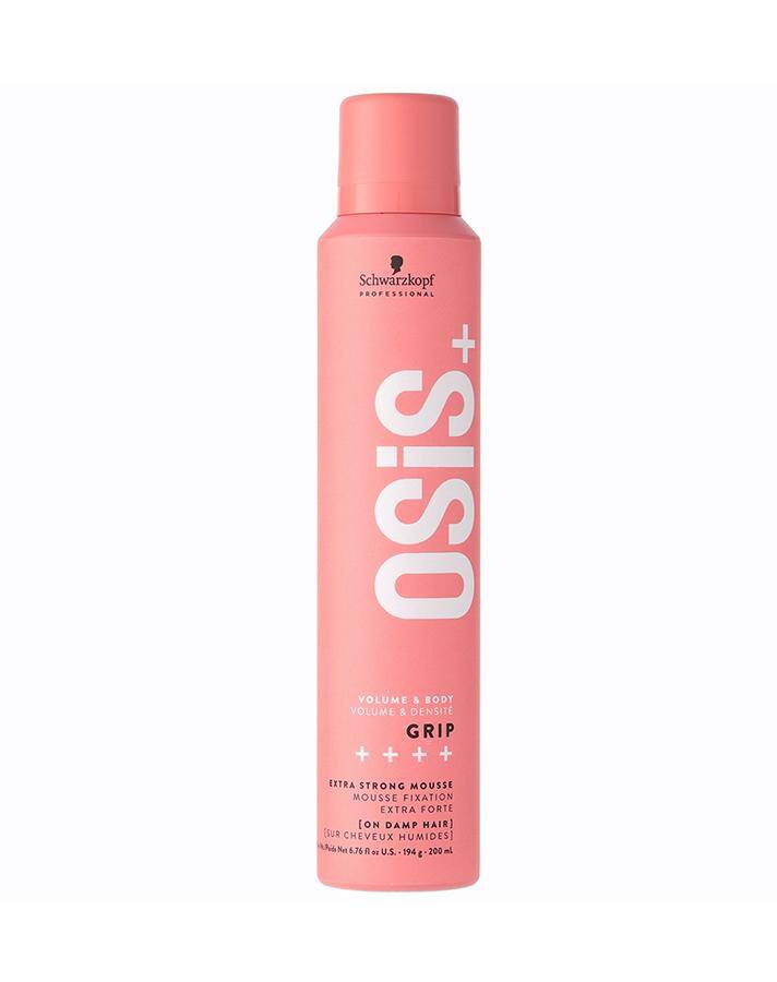 Schwarzkopf OSIS+ Fin 200ml MS Grip pianka Volume Extra Strong + połysk