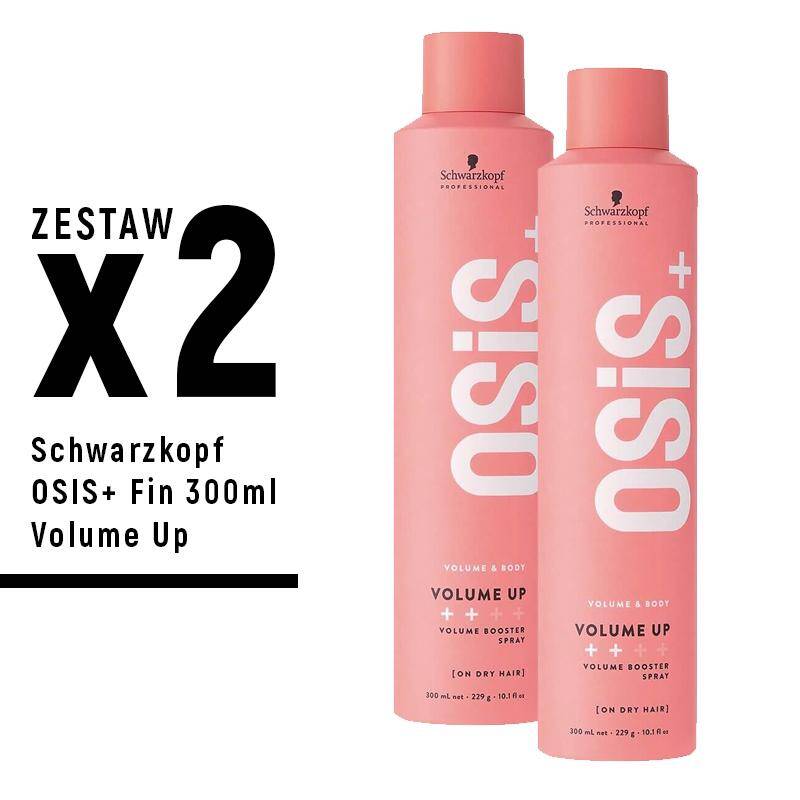 Schwarzkopf OSIS+ Fin 300ml Volume Up x 2szt  ZESTAW