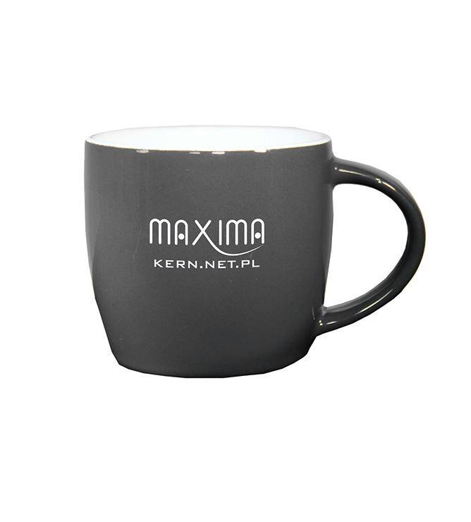Kubek MAXIMA ceramiczny szary maxima