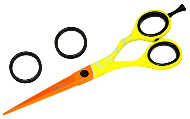 KIEPE Fluo, Nożyczki 5,5', pomarańczowo-żółte (Zdjęcie 1)