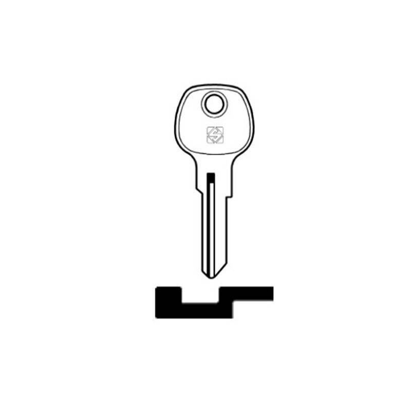 Schlüssel Silca GHE2