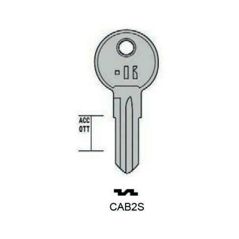 Notched key - Keyline CAB2S