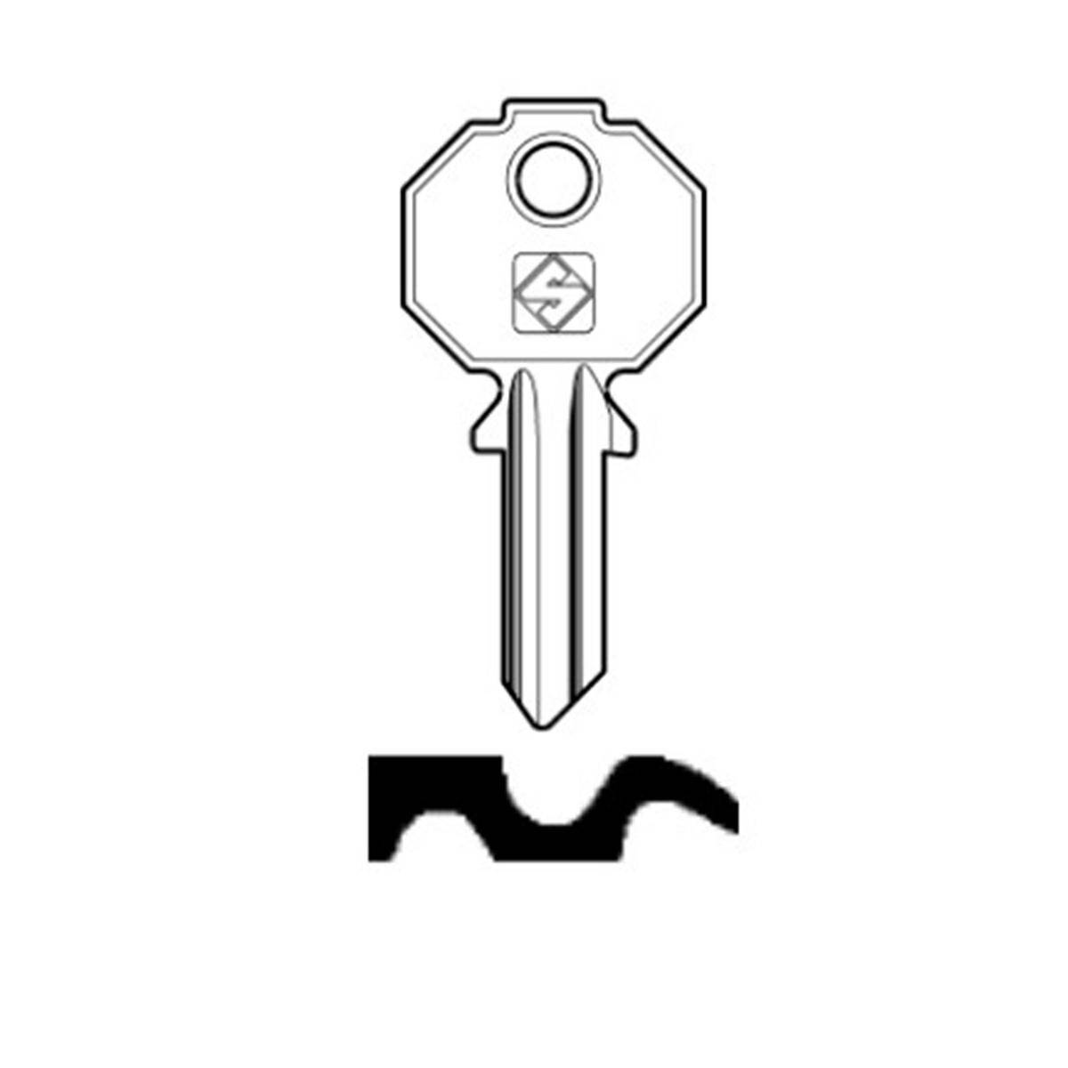 Schlüssel Silca PF070