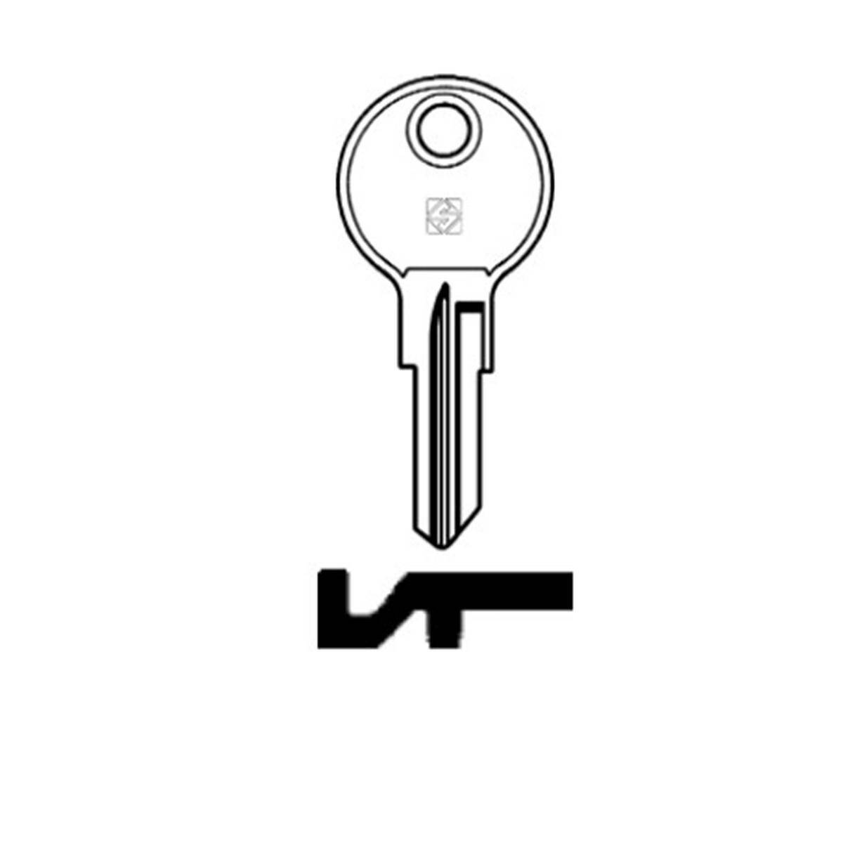 Schlüssel Silca EG2
