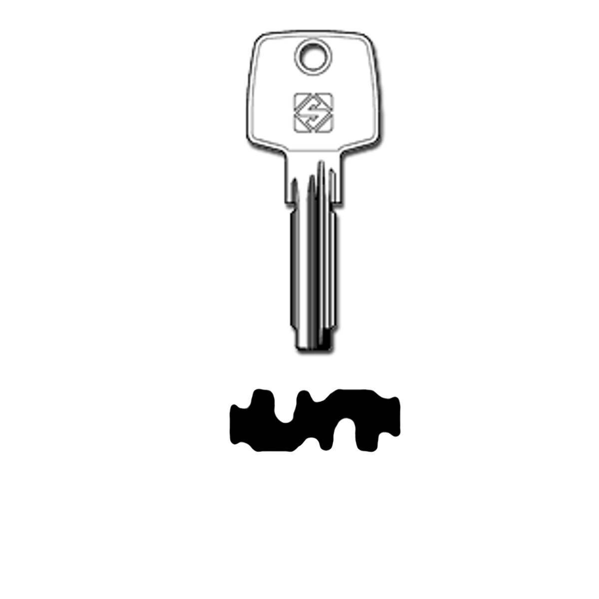 Schlüssel Silca AB84