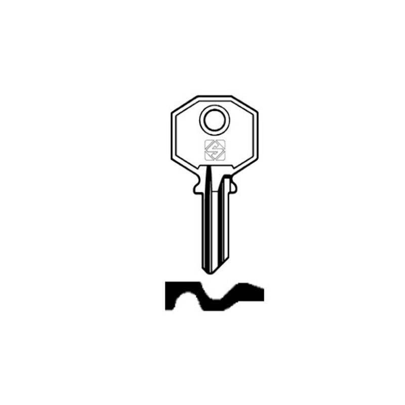 Schlüssel Silca BUR6