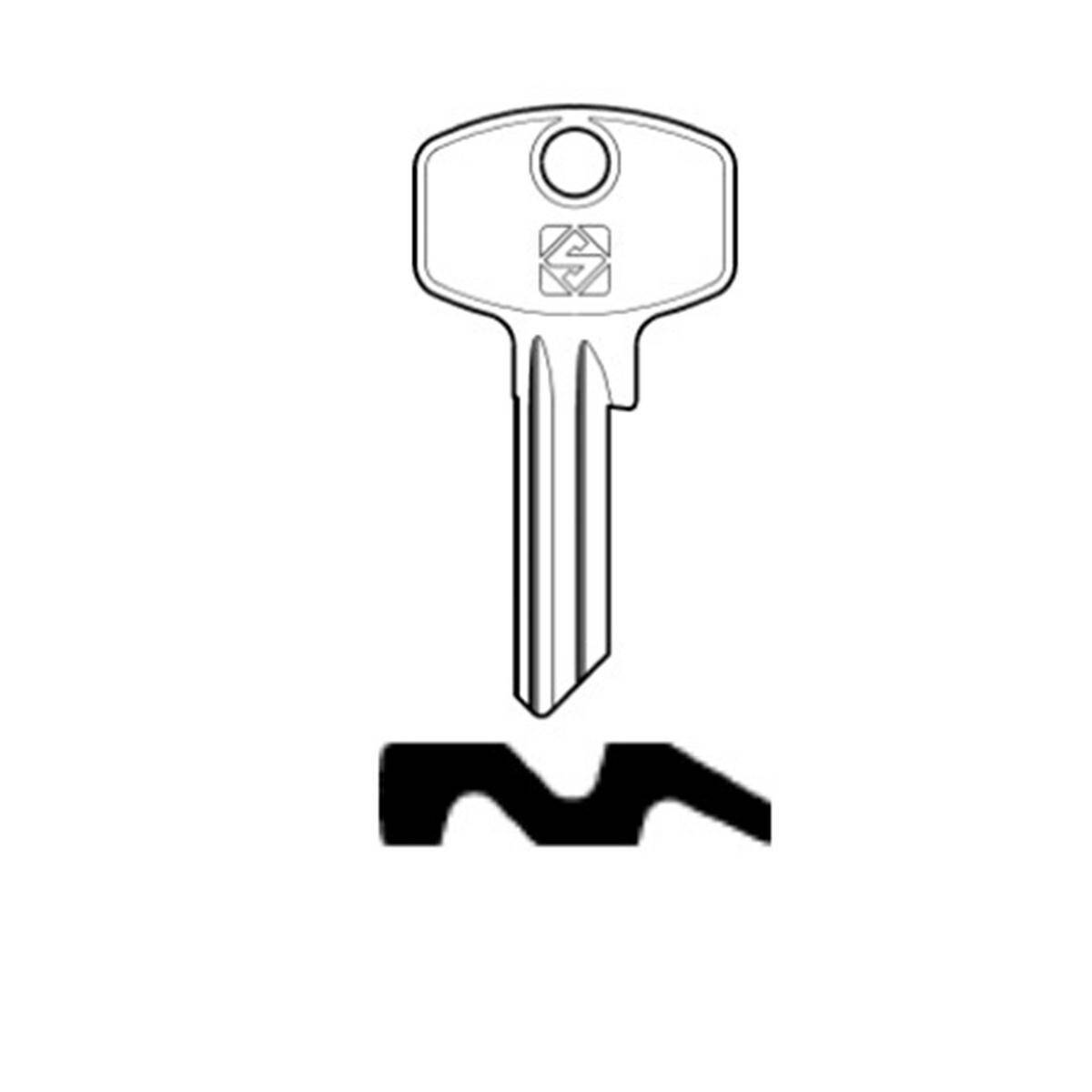 Schlüssel Silca DM119