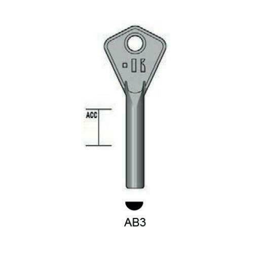 KLUCZ TYPU ABLOY - KEYLINE AB3