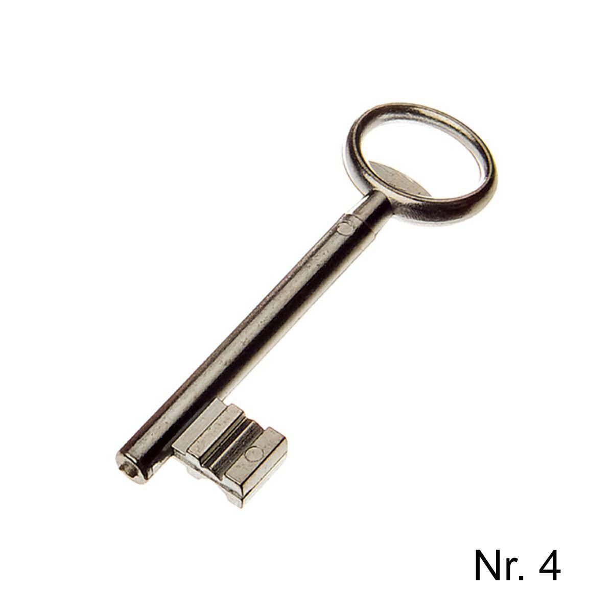 Cast key Jania for the lock - No. 4