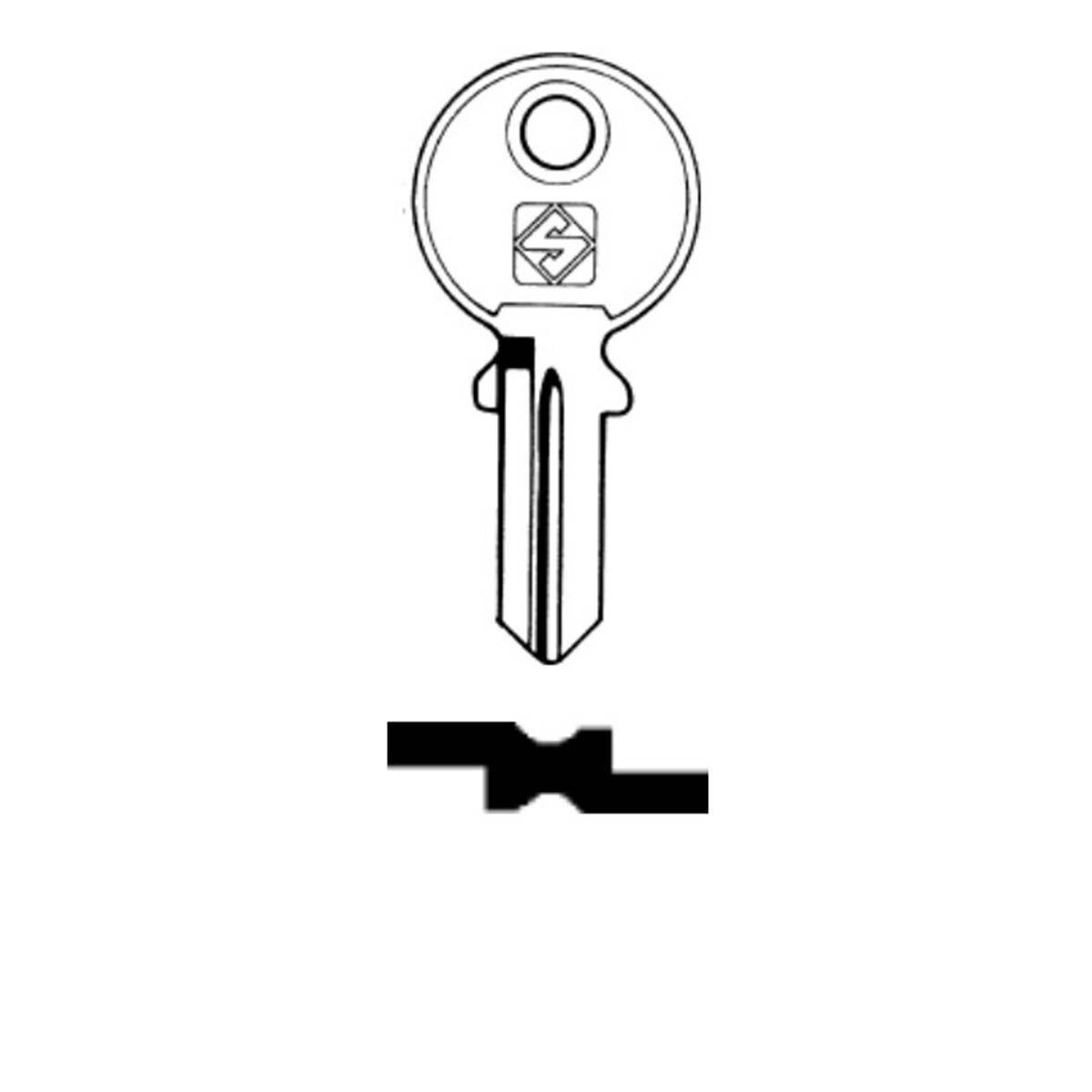 Schlüssel Silca RO5