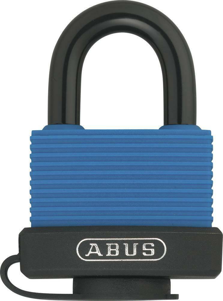 ABUS 717IB/45 brass padlock in plastic