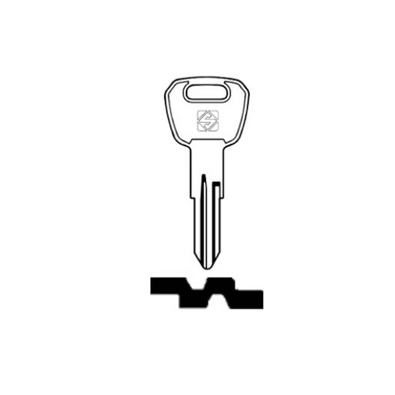 Schlüssel Silca ALP9R JU11R