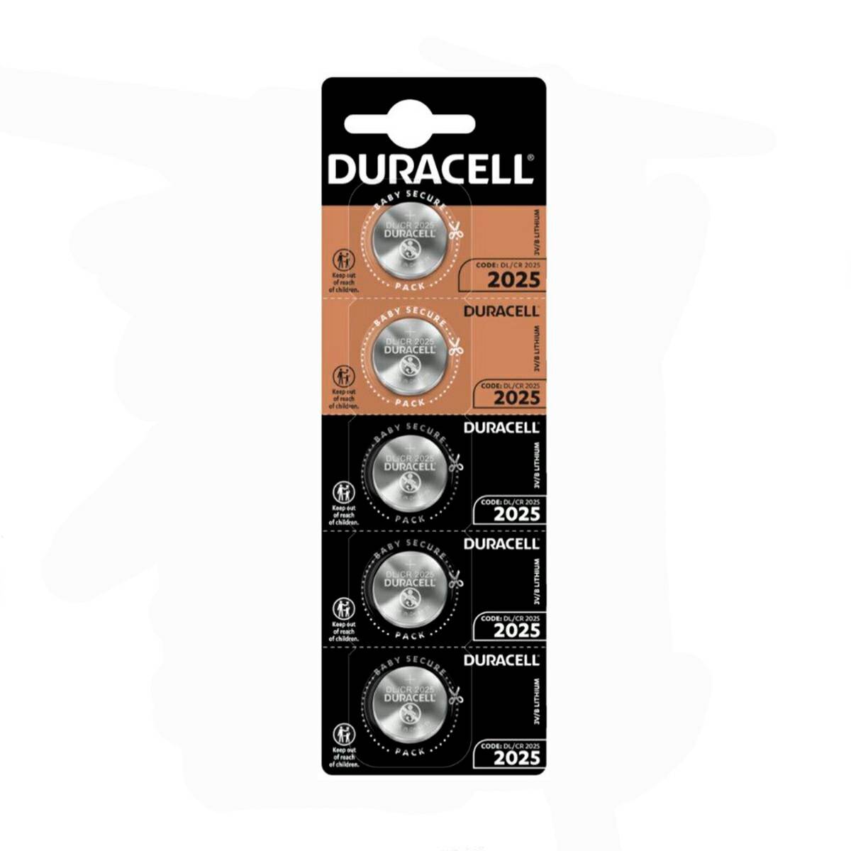 Batterie Duracell CR 2025 3V