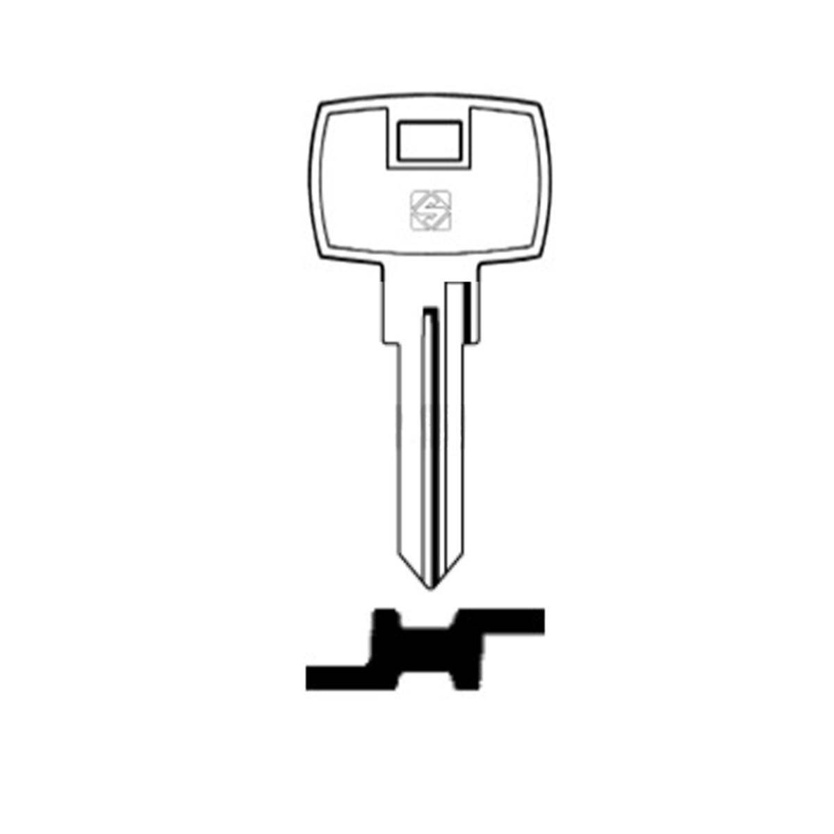 Schlüssel Silca DM17R