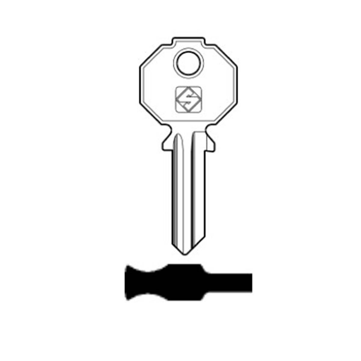 Schlüssel Silca PF15